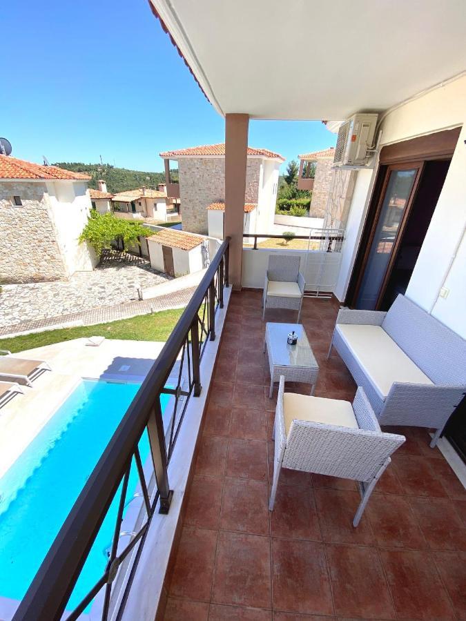Earthy Boutique Luxurious House -Marble Luxury House Villa Paliouri Exteriör bild