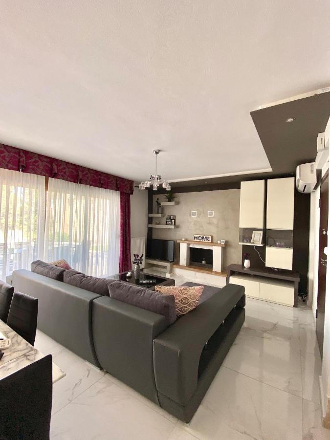 Earthy Boutique Luxurious House -Marble Luxury House Villa Paliouri Exteriör bild