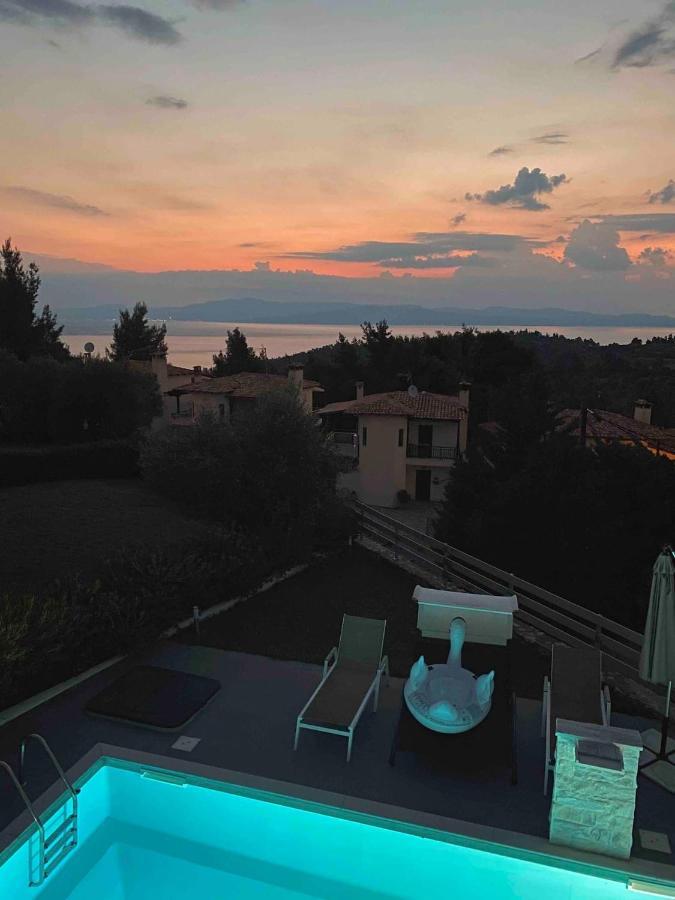 Earthy Boutique Luxurious House -Marble Luxury House Villa Paliouri Exteriör bild