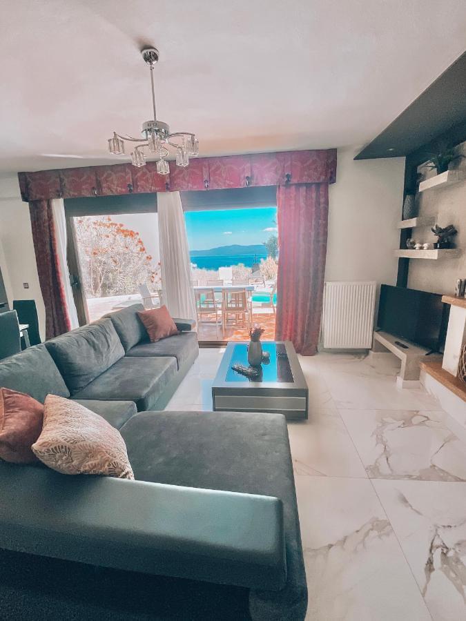 Earthy Boutique Luxurious House -Marble Luxury House Villa Paliouri Exteriör bild