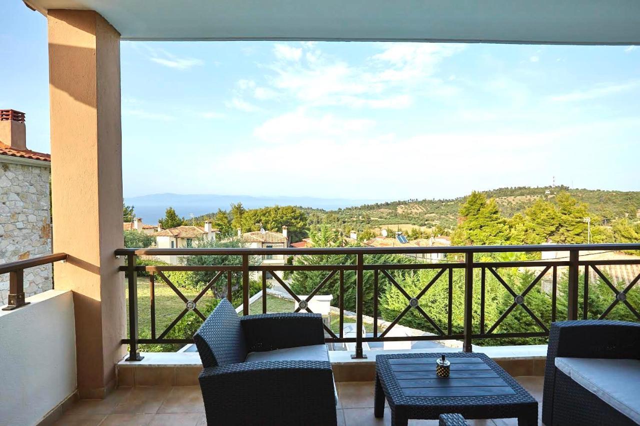 Earthy Boutique Luxurious House -Marble Luxury House Villa Paliouri Exteriör bild