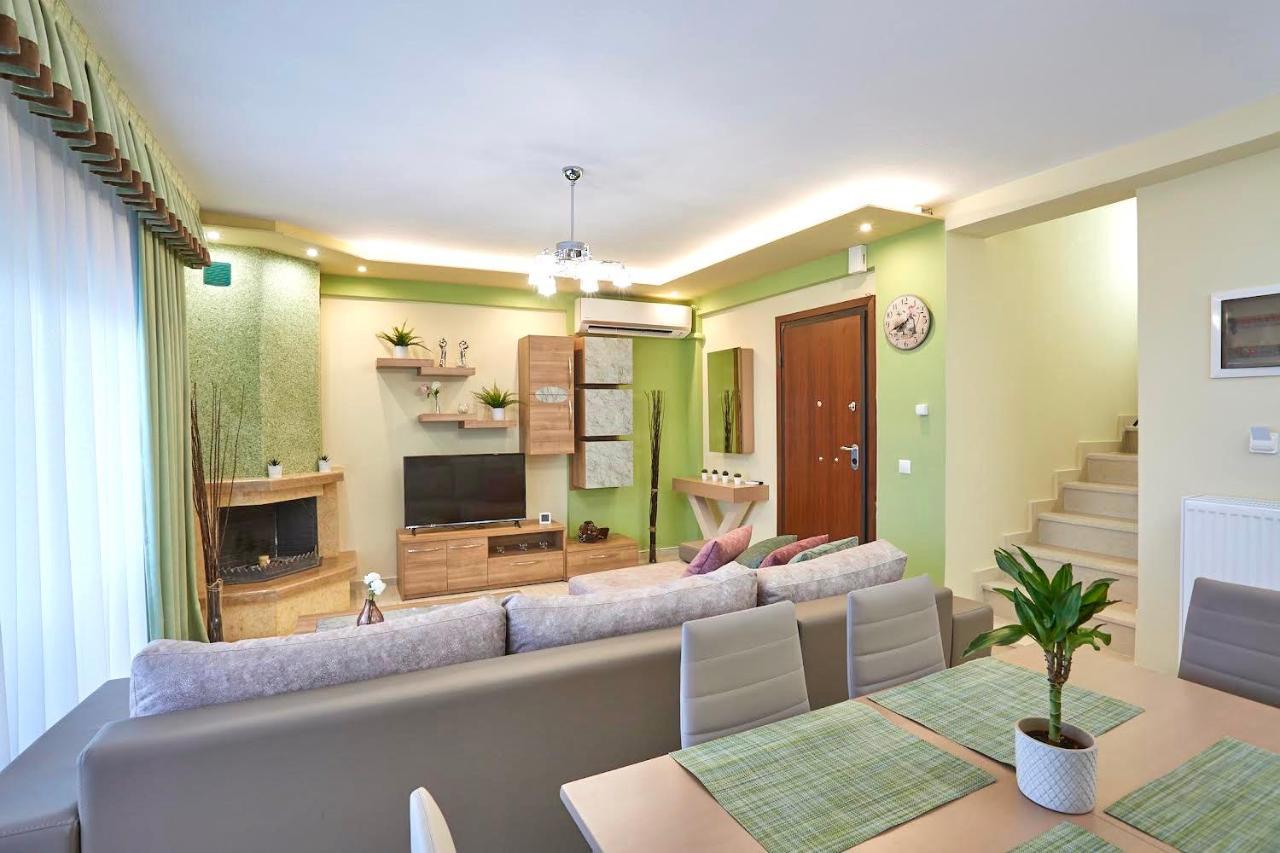 Earthy Boutique Luxurious House -Marble Luxury House Villa Paliouri Exteriör bild