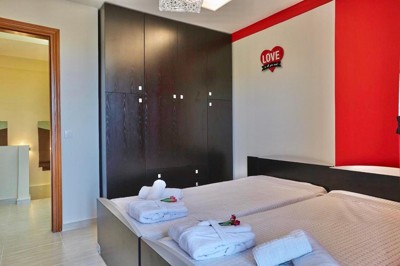 Earthy Boutique Luxurious House -Marble Luxury House Villa Paliouri Exteriör bild
