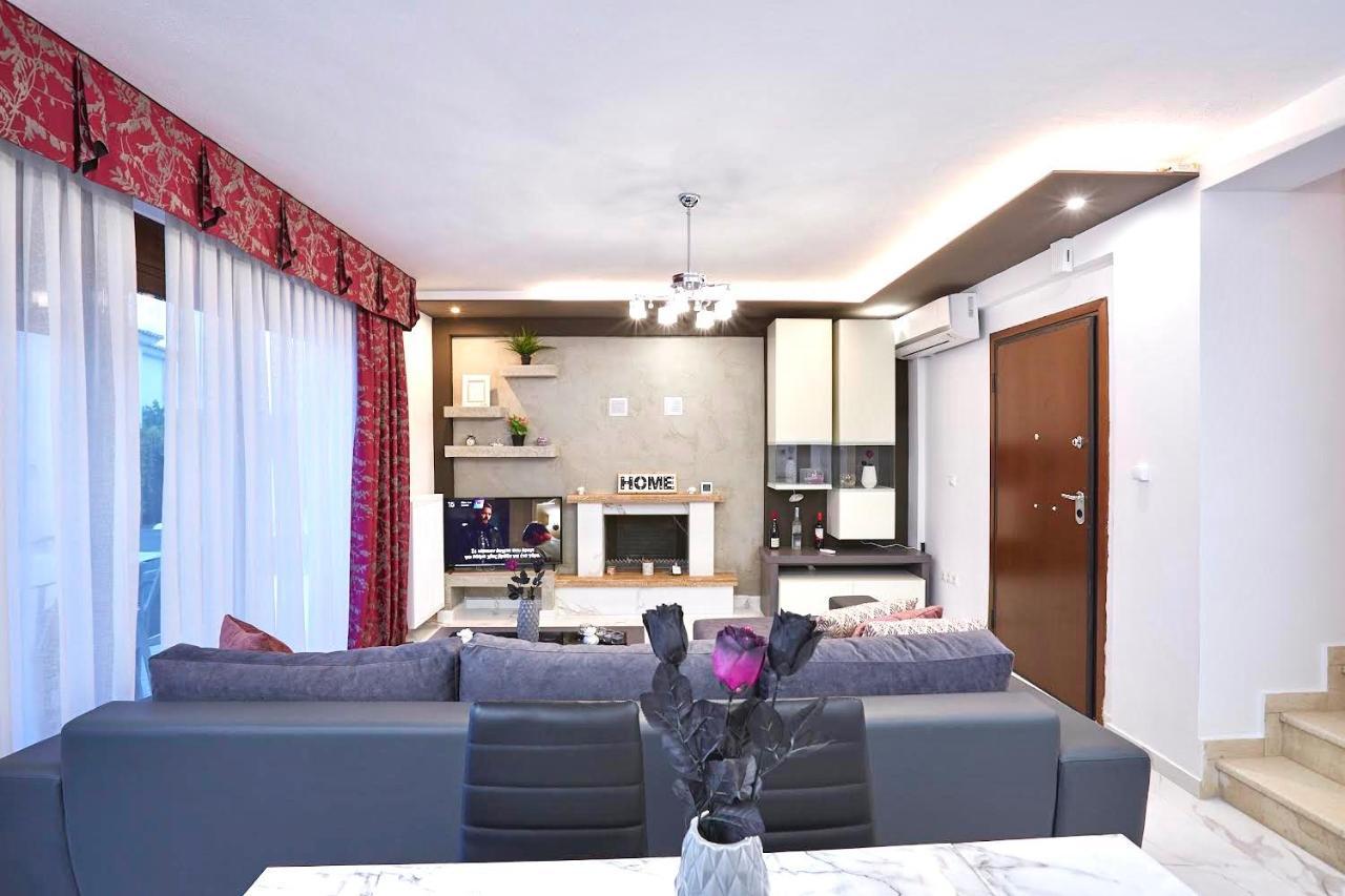 Earthy Boutique Luxurious House -Marble Luxury House Villa Paliouri Exteriör bild